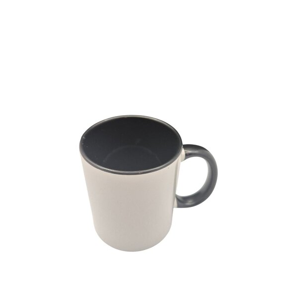 Coffee Mug With Inspirational Message "Let Go And Let God" Black handle White - Picture 5 of 7